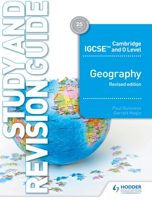 cover image of Cambridge IGCSE and O Level Geography Study and Revision Guide revised edition